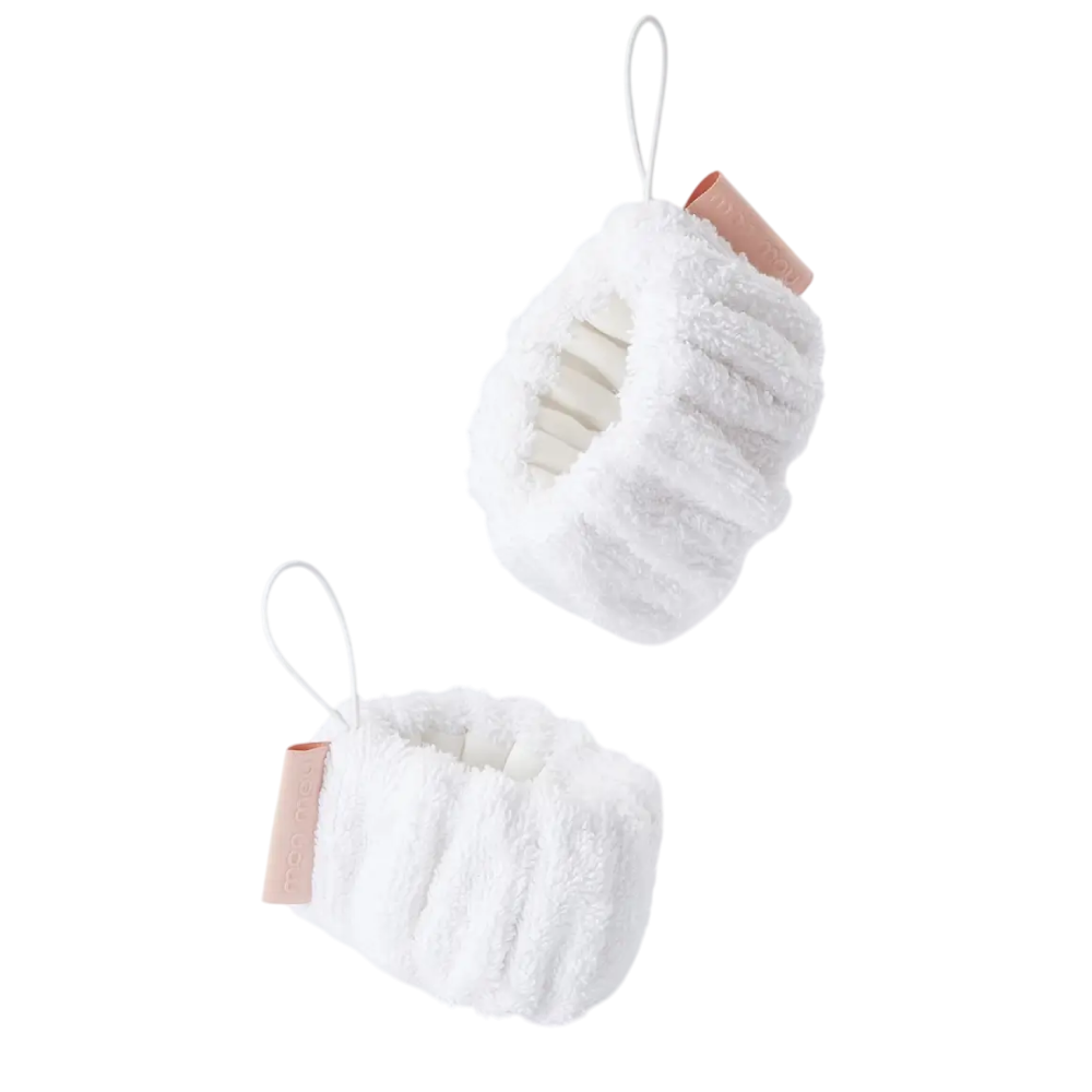 MON MOU Soft Hands Bands White - Браслет для вмивання білий - фото №1 MON MOU Soft Hands Bands White - Браслет для вмивання білий - фото №1